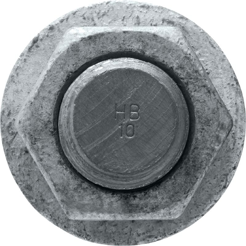 Tige d’ancrage HAS-B-105 HDG Tige d’ancrage haute performance pour mortiers adhésifs injectables et capsule adhésive HVU (acier au carbone, ASTM F1554 grade 105, galvanisé à chaud)
