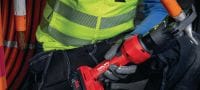 Sertisseuse sans matrice NCR 60 D-22 avec une pression de 6 tonnes Sertisseuse sans matrice et sans fil avec une pression de 6 tonnes pour sertir les câbles jusqu’à 500 kcmil │ 240 mm² (plateforme de batteries Nuron) Applications 2