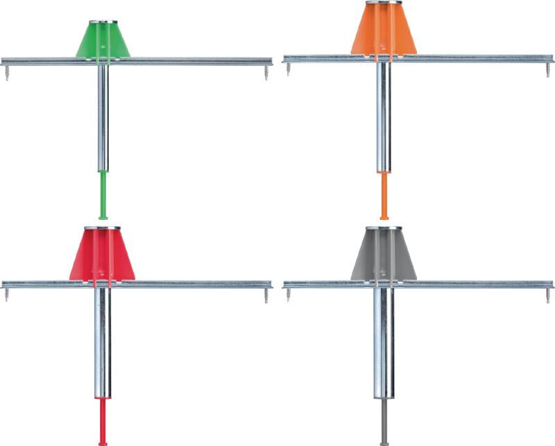 KCMMD Kwik Cast Connect castinplace anchor, long plate CastIn