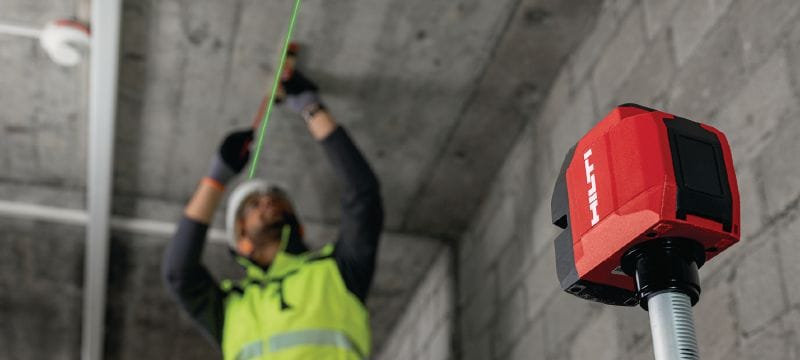 Laser ligne à faisceau vert PM 2-LG Laser à faisceau vert avec 2 faisceaux haute visibilité pour le nivellement et l'alignement Applications 1