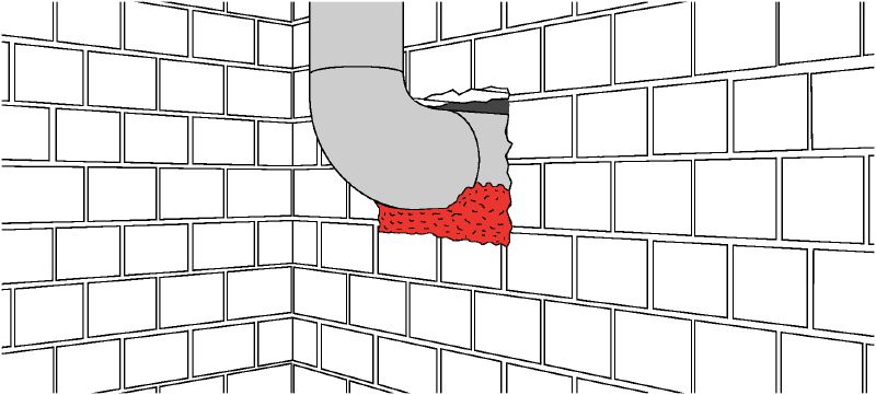 Mousse de calfeutrage isolante pour conditions climatiques extrêmes CF-I XTW Mousse isolante contre les intempéries idéale pour sceller les joints de porte et de fenêtre toute l'année Applications 1