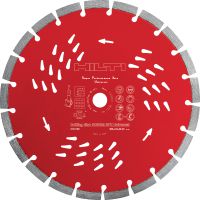 Lame diamant universelle SPX Lame diamant haute performance dotée de la technologie Equidist pour un rendement de coupe supérieur dans différents matériaux supports