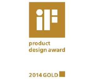 This product has been awarded the "Gold" IF Design Award.