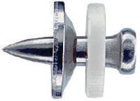 Clous X-CR S12 acier inoxydable avec rondelle Clou universel (pour rondelle en acier 12 mm)