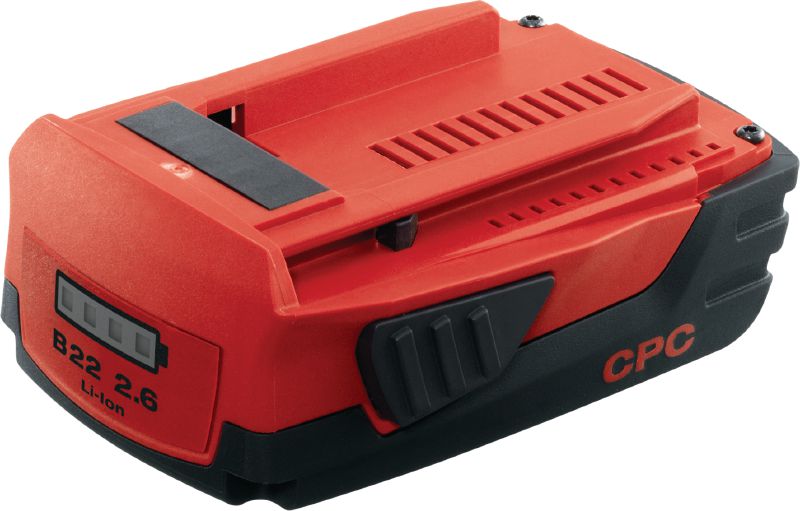 Batterie 22 V B22 2.6 Accu compact Li-ion 22V 2,6 Ah