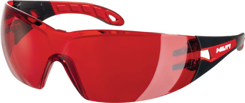 Lunettes détec. laser PP EY-GU R rouge 