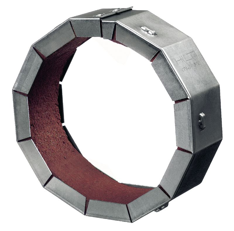 CP 644 Firestop collars US Retrofit firestop collar with a galvanized steel housing for 8 and 10 pipes