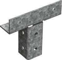Raccord éclisse té MT-C-T/2 OC (extérieur) Nœud pour l'assemblage de rails à entretoises en forme de T en milieu extérieur avec faible pollution