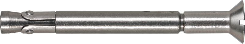 Cheville à expansion fraisée Kwik Bolt 3 SS304 Goujon haute performance disposant des homologations courantes pour le béton non fissuré (acier inoxydable 304, fraisée)