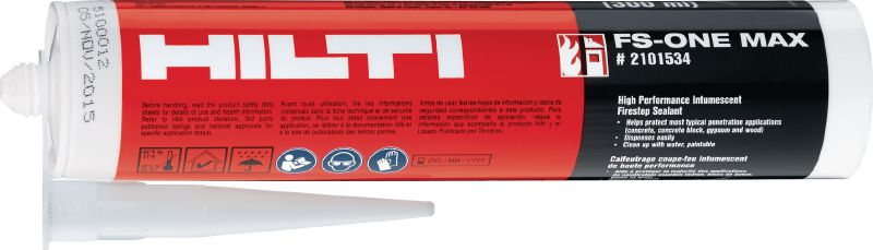 Mastic coupe-feu intumescent FS-ONE MAX Mastic coupe-feu intumescent haute performance