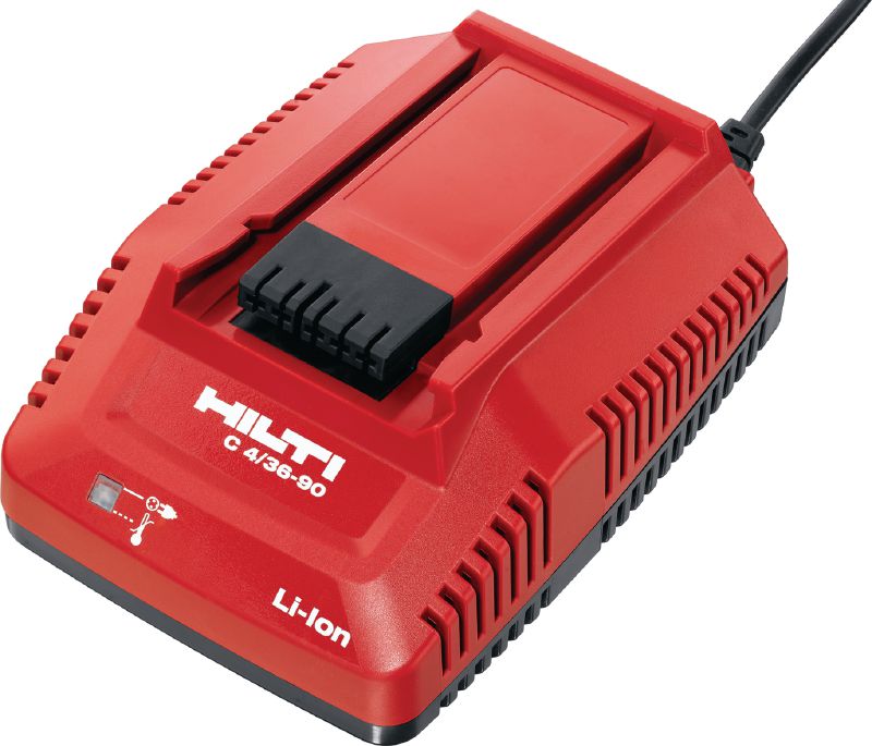 Chargeur compact C4/36-90 Chargeur compact à tension variable pour toutes les batteries Li-ion Hilti