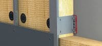 FOX VI L Bracket Versatile wall bracket for installing rainscreen façade substructures Applications 7