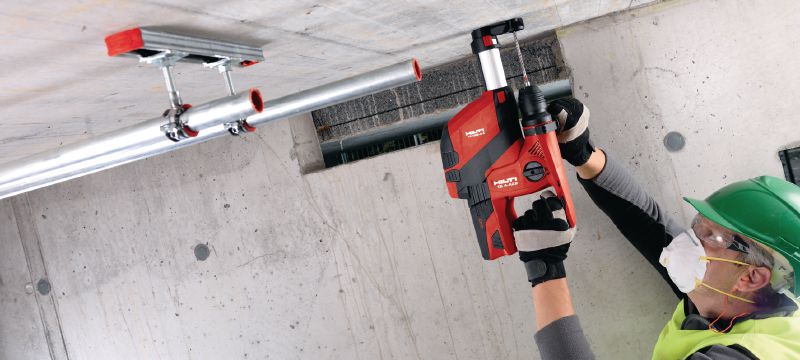 Perforateur sans fil TE 4-A22 Perforateur à batterie 22 V, avec poignée en D permettant un maniement supérieur dans les travaux en série Applications 1
