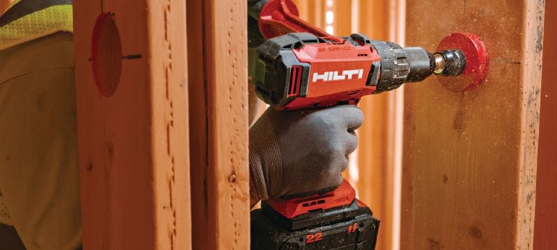 SF 10W-22 Cordless drill driver Cordless drill driver with higher torque which specializes in demanding applications in wood and other materials Applications 1