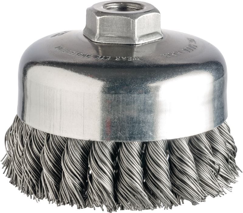 Finishing wire cup brush Abrasives Hilti Canada