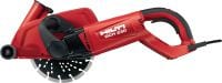 Tronçonneuse électrique DCH 230 Tronçonneuse diamant électrique à main pour coupe à sec – profondeur de coupe jusqu’à 85 mm avec une lame de 230 mm