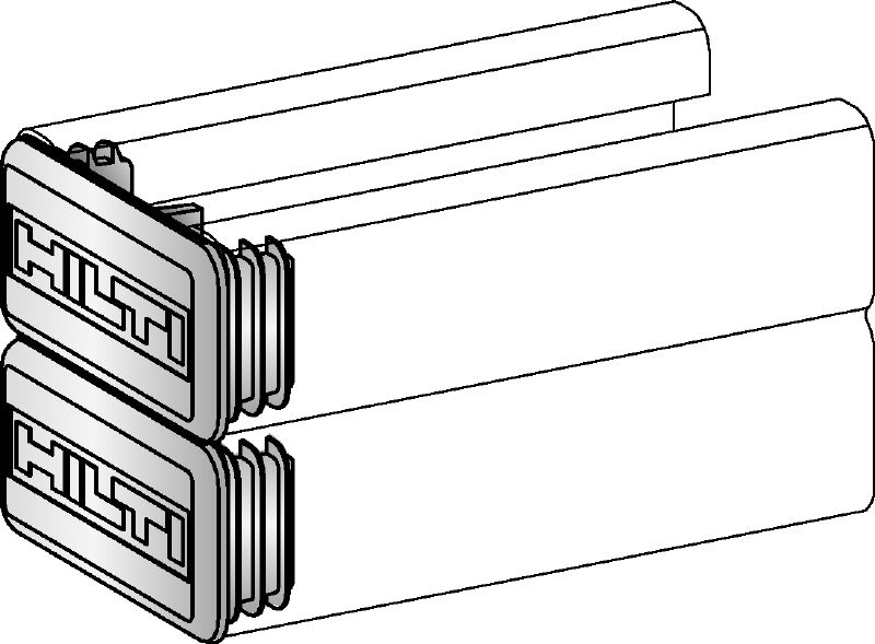 Capuchon de protection MEK Capuchon de protection pour tous les profilés d’entretoise HS Hilti