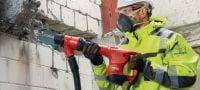 Marteau piqueur TE 500 SDS-Max Burineur de démolition SDS Max (TE-Y) robuste pour le burinage léger dans le béton et la maçonnerie Applications 6