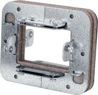 CFS-MSL P Modular Sleeve Frame Complimentary frame for fastening one modular fire sleeve to walls