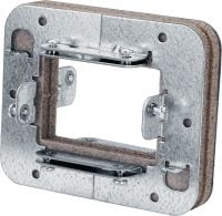 Cadre de manchon modulaire CFS-MSL P Cadre gratuit pour la fixation d'un manchon pare-feu modulaire sur des murs