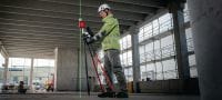 PM 2-PG / POA 70 Layout point laser Self-leveling layout point laser for a simplified and more accurate layout process with your construction total station Applications 2