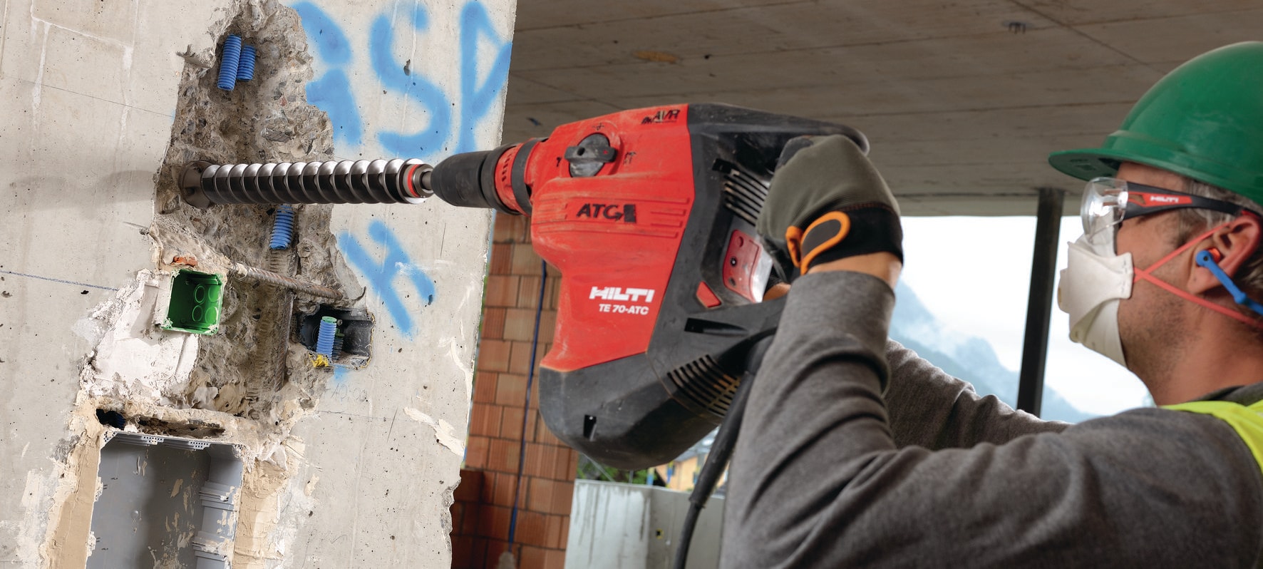 TE-Y-GB (SDS Max) Cruciform drill bit - Concrete and masonry