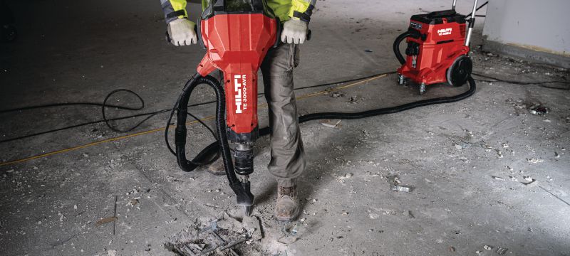 Burins pointus TE-H SM Embouts de burins pointus pour le piquage et le concassage du béton et de la maçonnerie à l'aide des outils de démolition TE 3000 ou H28 à attache de troisième génération Applications 1