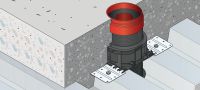 Module de Protection contre l'Eau CP 680-P/M Solution d'étanchéité à l'eau pré-installé satisfaisant les éxigences d'évaluation W pour une vaste gamme de pénétrants Applications 1