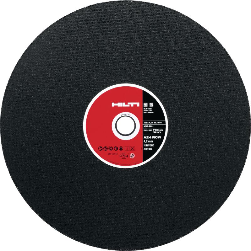 ACD RL Rail cutting disc Cutting Abrasive Discs Hilti Canada