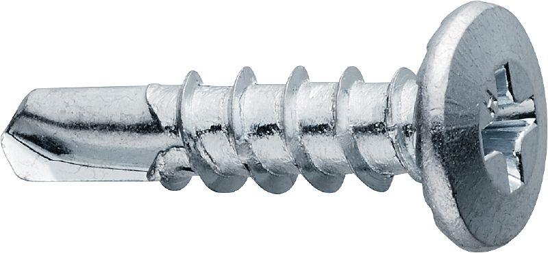 PFTH SD Zi Self-drilling framing screws Flat truss-head interior metal framing screw (zinc-plated) for fastening stud to track