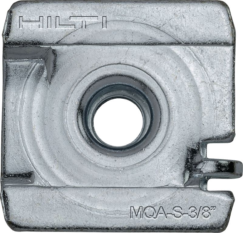 MQA-S Collier de serrage galvanisé pour raccorder les composants filetés aux entretoises