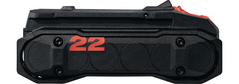 Batterie Nuron B 22-55 Batterie Li-ion de 22 V compacte et légère pour tâches légères à l’aide d’outils électriques Nuron