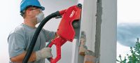 Tronçonneuse électrique DCH 300 Tronçonneuses électrique à main conçue pour scier le béton, la maçonnerie et le métal jusqu'à 120 mm d'épaisseur Applications 1