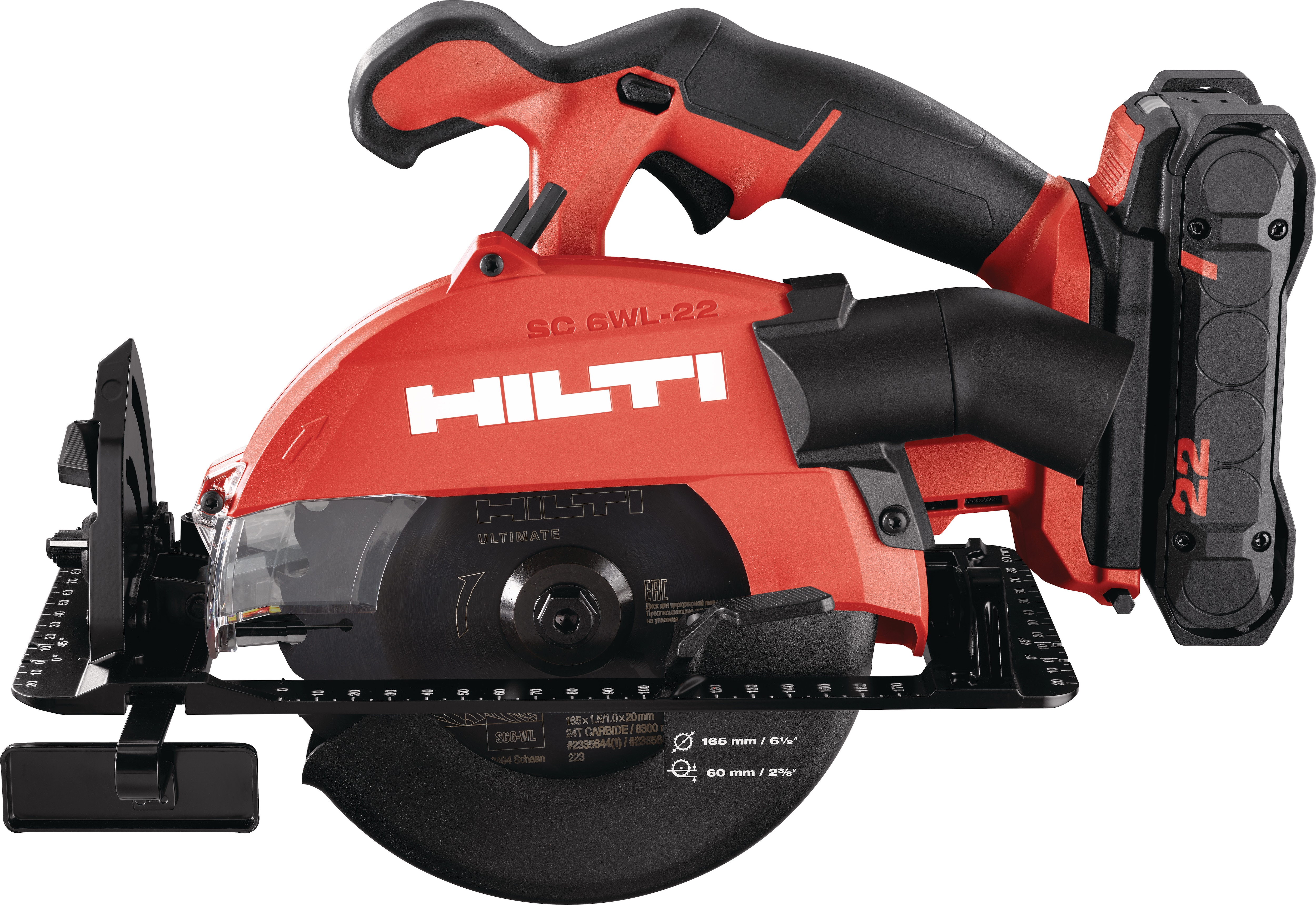 SC 6WL-22 Cordless Circular Saw for wood - Saws - Hilti Canada
