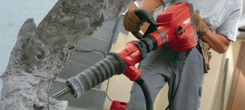 TE DRS-B Dust removal system Dust removal system for concrete chiseling with Hilti SDS Max (TE-Y) and TE-S breakers Applications 1