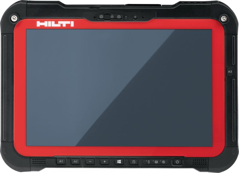 PLC 600 Layout tablet Layout tool controller with fast computing power and 10” screen, for jobsite stake-out, surveying and BIM-to-Field layout using all Hilti advanced layout tools