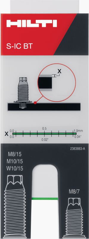 Inspection card S IC BT Accessories for fasteners Hilti Canada Inspection card S IC BT Accessories for fasteners Hilti Canada