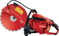 Tronçonneuse thermique DSH 900-X de 16 po Tronçonneuse thermique puissante, dotée d’un moteur de 87 cm³ à démarrage facile avec étrangleur automatique – disque de diamètre maximum de 16 po pour la coupe à une profondeur maximale de 6 po