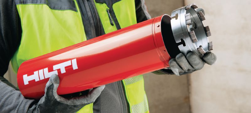 X-Fût de couronne de forage (pouce, BL) Fût X-Change (avec l'emmanchement à dégagement rapide Hilti BL) Applications 1