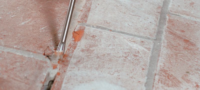 Burins plats TE-CX FM Embouts à burin plats auto-affûtants SDS Plus (TE-C) pour la démolition précise du béton et de la maçonnerie Applications 1