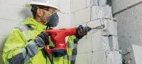 Marteau piqueur TE 500 SDS-Max Burineur de démolition SDS Max (TE-Y) robuste pour le burinage léger dans le béton et la maçonnerie Applications 1