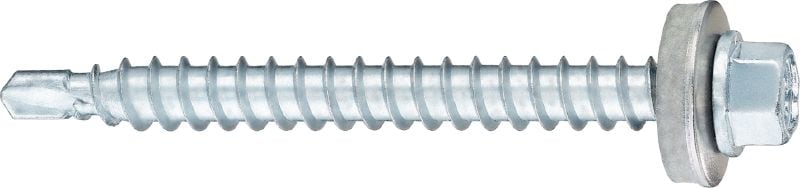 Vis autoperceuse S-MDW 14-10 HWH #3 SS304 Vis autoperceuse (acier inoxydable A2) avec rondelle de 5/16 po pour fixer l’acier et l’aluminium au bois (jusqu’à 0,08 po)