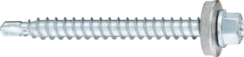 Vis autoperceuse S-MDW 14-10 HWH #3 SS304 Vis autoperceuse (acier inoxydable A2) avec rondelle de 5/16 po pour fixer l’acier et l’aluminium au bois (jusqu’à 0,08 po)