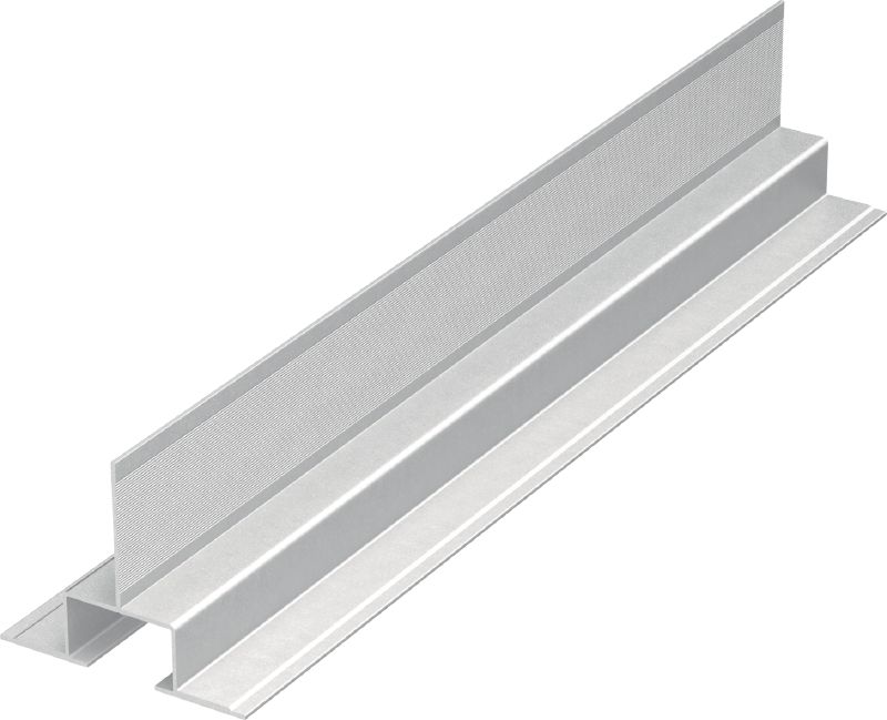 MFT-OT Rail Omega shaped rail for the first layer of the substructure