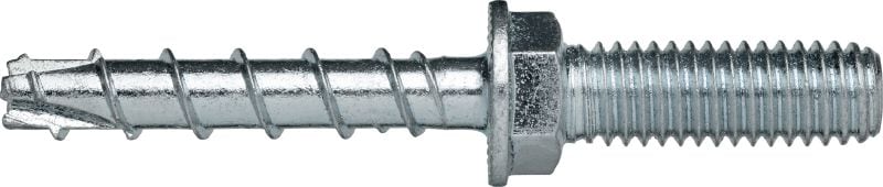 Vis béton avec tête à filetage externe KH-EZ E Vis à béton haute performance pour des fixations plus rapides et économiques dans le béton (acier au carbone, tête à filetage externe)