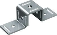 Raccord en U MT-CC-40/50 Attache pour connexions transversales de conduit à conduit ou de conduit à rail lourd avec le conduit à entretoises MT