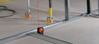 PM 2-P Plumb laser Point laser with 2 points for plumbing with red beam Applications 3