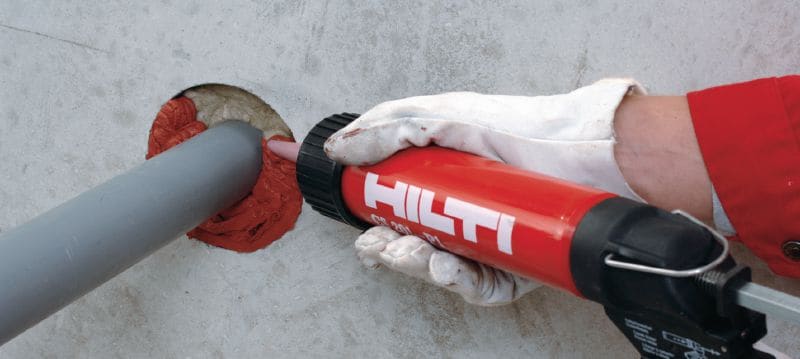 Mastic coupe-feu intumescent FS-ONE MAX Mastic coupe-feu intumescent haute performance Applications 1