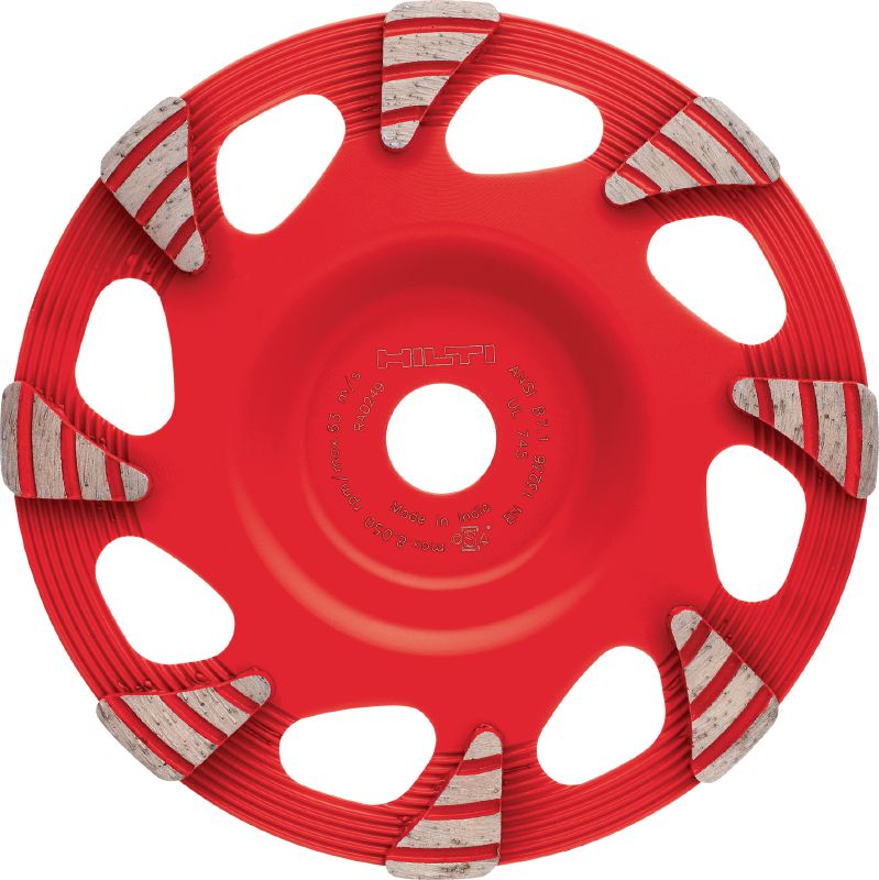 Meule diamant universelle SPX (pour DG/DGH 150) Meule diamant haute performance pour ponceuse diamant DG/DGH 150 – pour un meulage plus rapide du béton, des chapes et des pierres naturelles