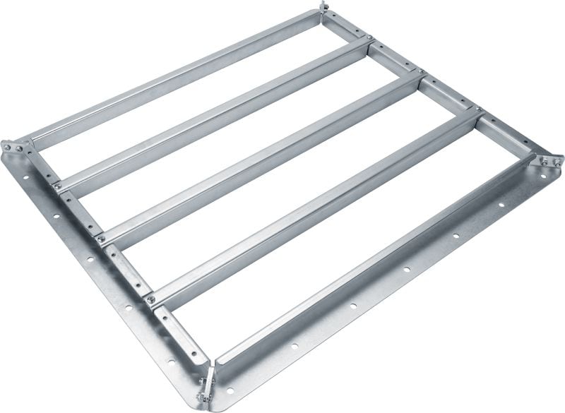 Grille pour plancher CFS-MSL FGR Cadre de grille pour plancher à grande capacité, pour installations de câbles résistant au feu dans les planchers
